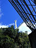 A pillar with blue heaven behind