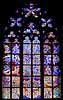 Window in the Vitis Cathedral in Prague