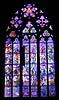 Window in the Vitis Cathedral in Prague