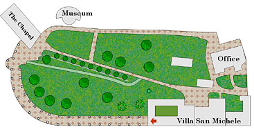 Map of Villa San Michele