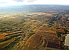 Aerial picture, flying over Hungary