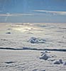 Nice clouds, aerial picture