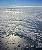 Snygga moln, flygbild