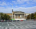 Budapest, facades, the art museum at Hsk tere