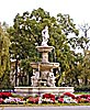 Budapest, on the town, Erzebet Fountain