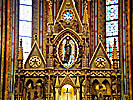 St. Mathew's Cathedral, main altar, detail
