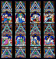 St. Mathew's Cathedral, stained glass