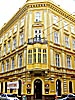 Budapest, fasader, gul
