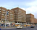 Budapest, facades, ugly Communist building