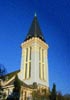 Budapest, facades, church tower