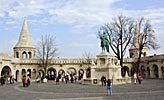 The Buda Palace Area, viewpoint outside the St. Mathew's Cathedral