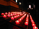 Szent Istvan Basilica, offer candles