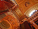 Szent Istvan Basilica, the roof in front of the organ