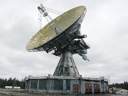 32-metersteleskopet i Irbene