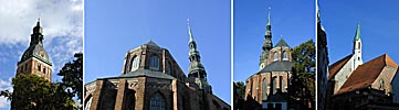 Church roofs in Riga