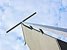 Ignalina Church with its stainless super-giant cross.