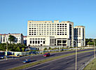 Kaunas, halvbyggt hotell