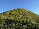 Kernve, hill from below