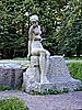 Klaipeda, mystic sculpture park, woman