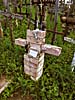 Hill of Crosses, brick cross