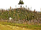 Hill of Crosses from afar