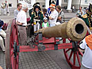 National Day 2005, the gun close-up