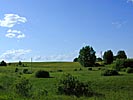 In the country, Lithuanian landscape