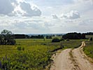 In the country, Lithuanian landscape