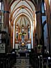 Palanga church, interior