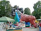 Palanga, inflatable amusement park