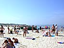 Palanga, on the beach