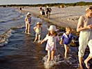 Palanga, p stranden