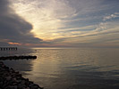 Palanga, lugnet nere vid havet