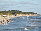 Palanga, eroded beach