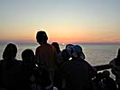 Palanga, the pier, audience