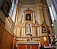 Seredzius, the Church of St. John, side altar