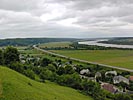 River Nemunas going east towards Kaunas