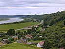 River Nemunas westwards, towards the coast