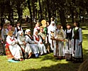 Song Festival 2003, ensemble day, singers in the park