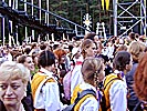 Sngfestival 2003, ensemblekvllen, ankomst