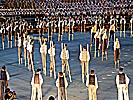 Song Festival 2003, ensemble evening, stilt dance