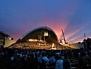 Song Festival 2003, song evening, unprecedented sunset