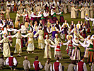 Sångfestival 2009, danskvällen, folkdansare