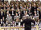 Sångfestival 2009, sångkvällen, dirigent och manskörer