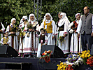 Sångfestival 2009, sereikisku parkas, framträdasnde på stora scenen