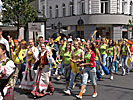 Schoolchildrens Festival 2005, parade on Gediminas