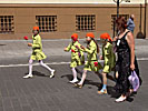 Schoolchildrens Festival 2005, parade on Gediminas