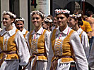 Schoolchildrens Festival 2005, parade on Gediminas