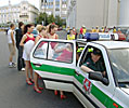 Schoolchildrens Festival 2005, ladies and policemen