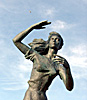 Sventoji, statue: fishermen’s wives